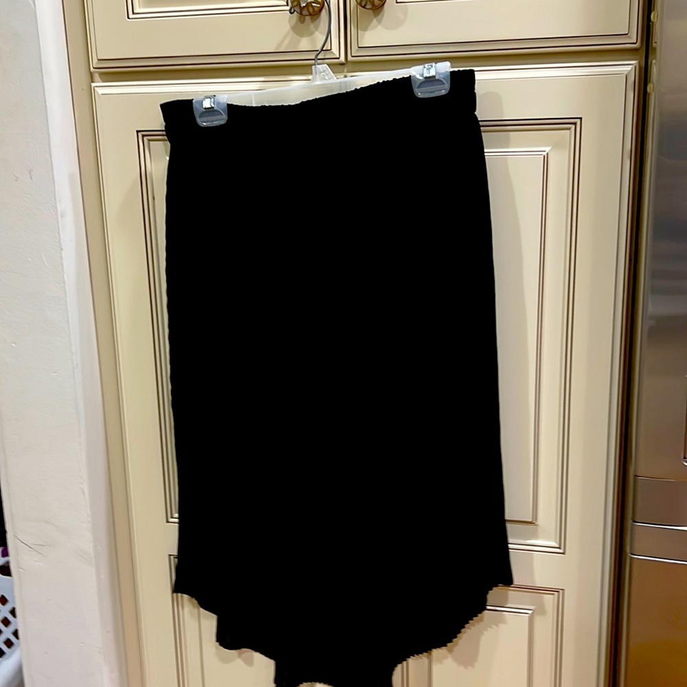 Urban Outfitters Kimchi Blue brand black pleated skirts with cascading layers